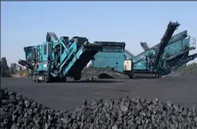 Mobile screening plant