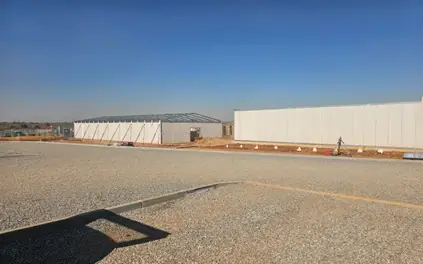 Lightweight concrete panel factory & warehousing
