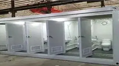 Ablution unit interior